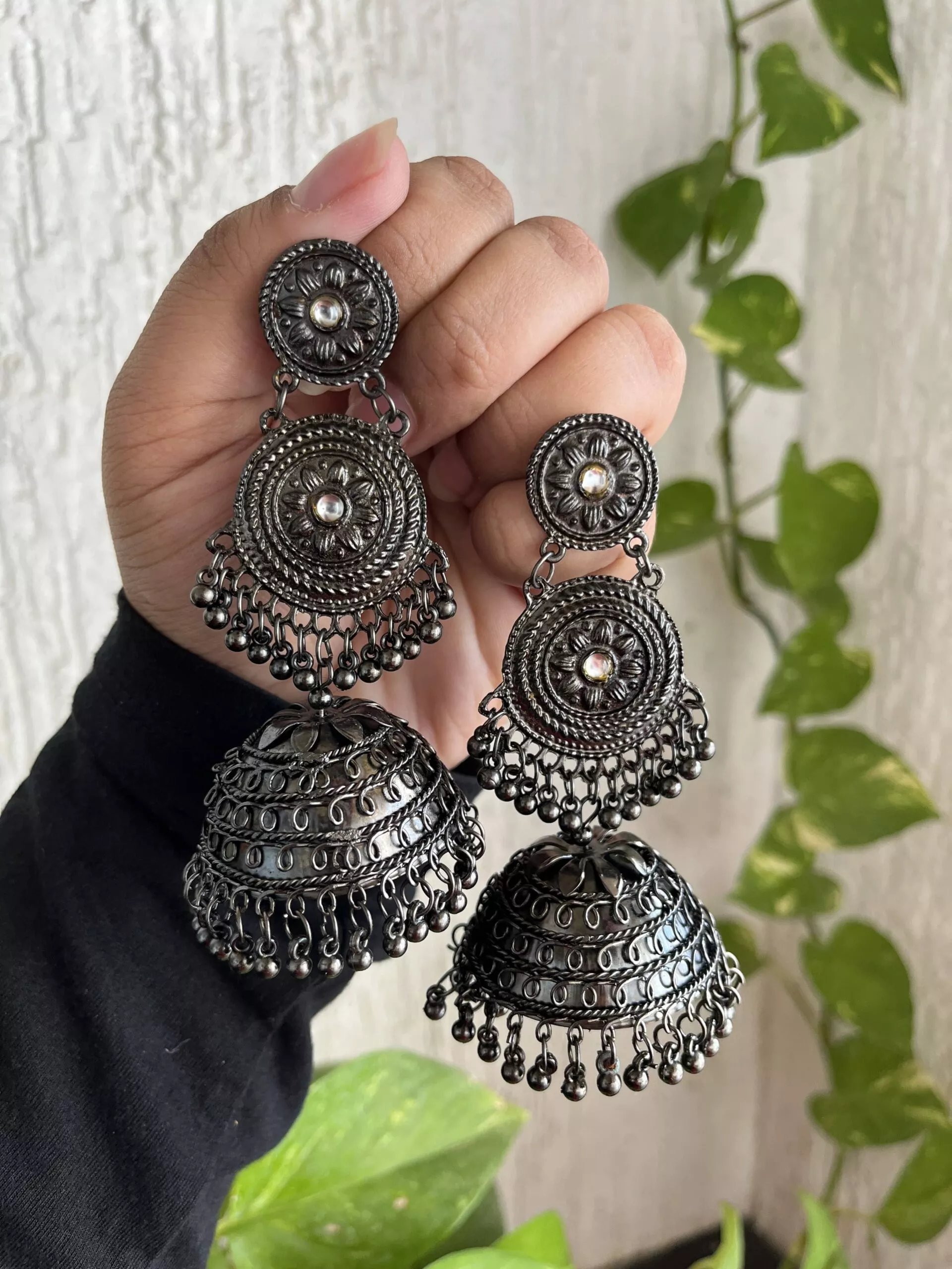 Palak jhumka Palak jhumka
