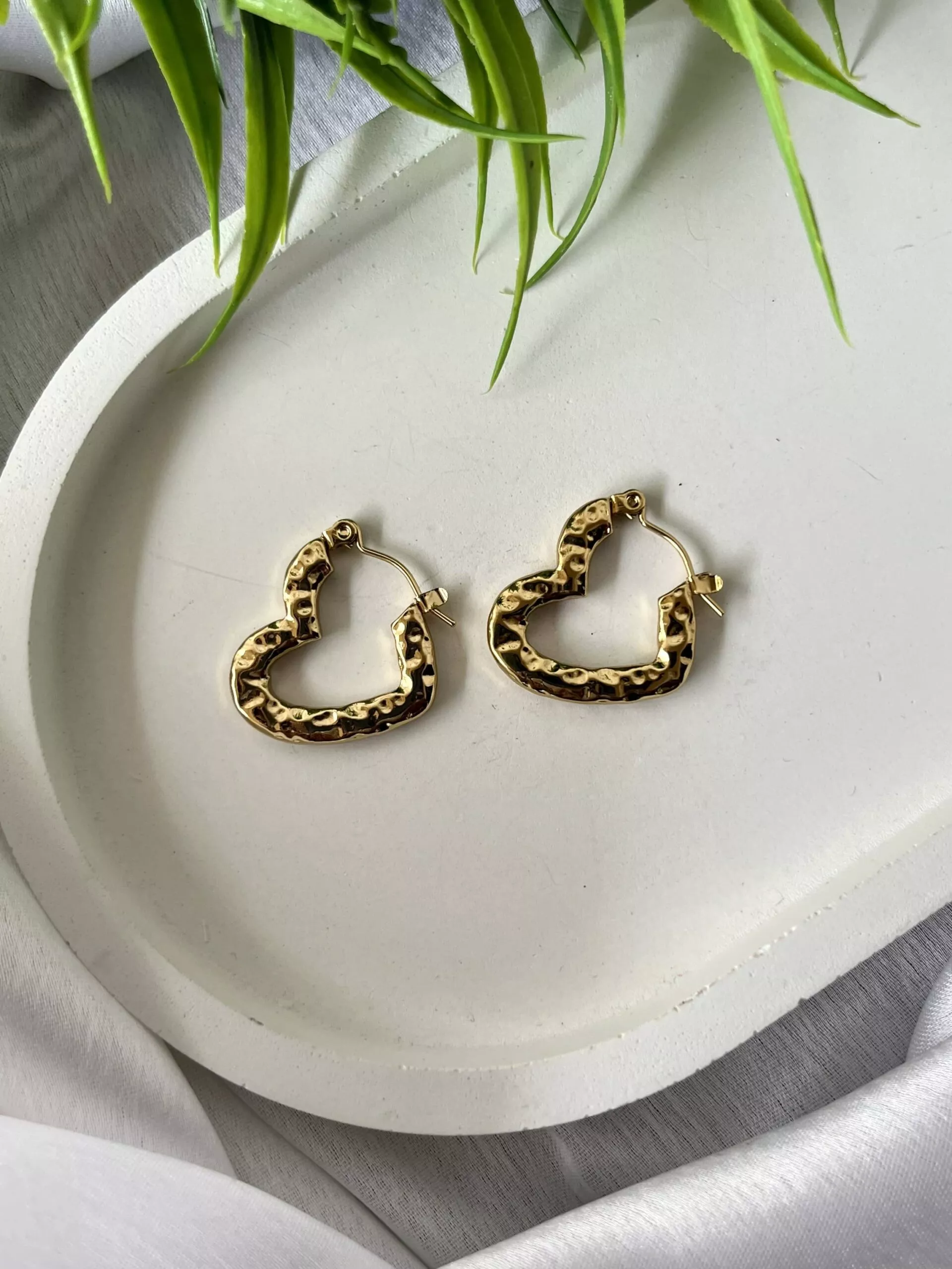 Heart Anti Tarnish Earrings Heart Anti Tarnish Earrings