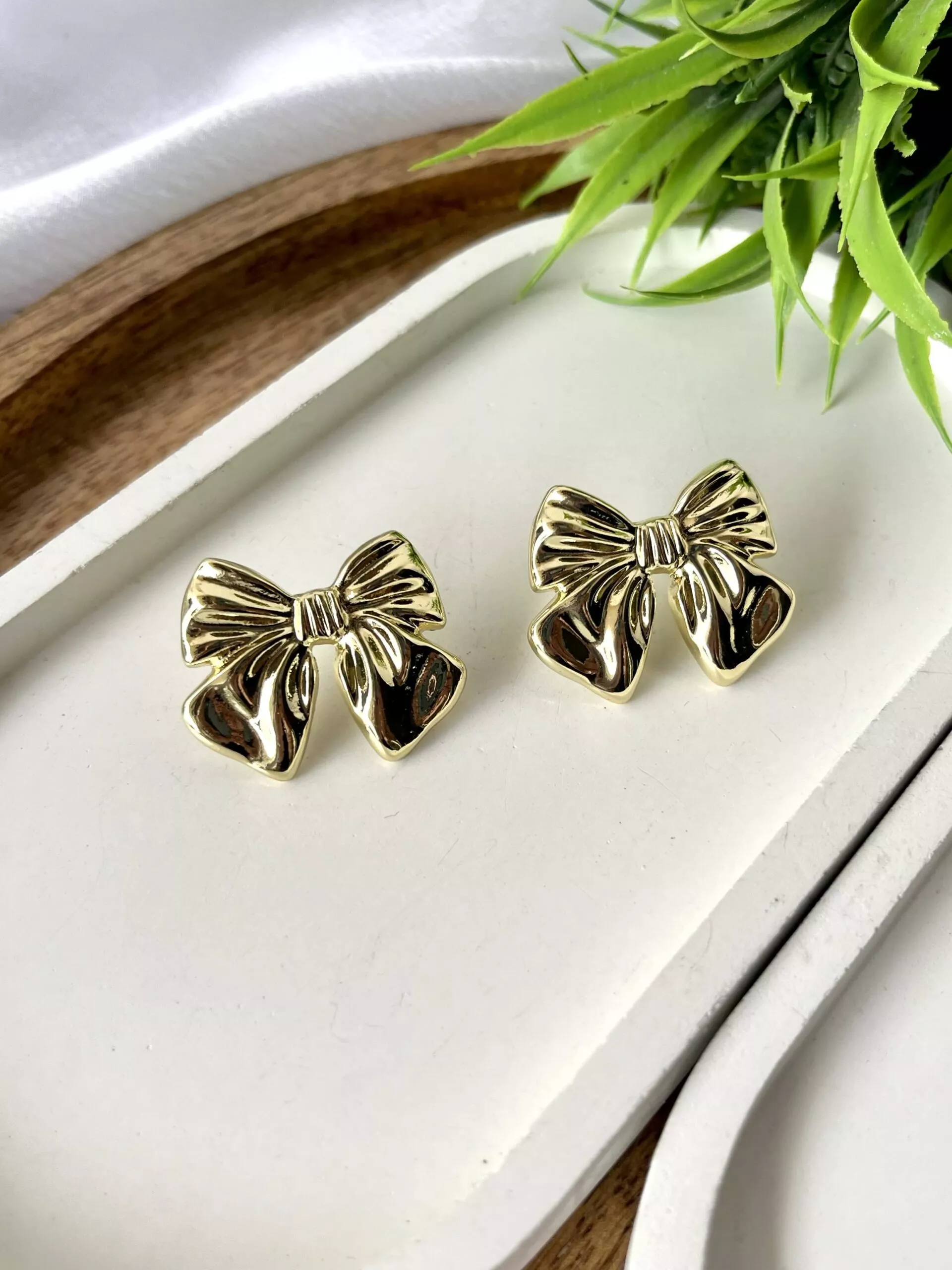Bow Anti Tarnish Earrings Bow Anti Tarnish Earrings