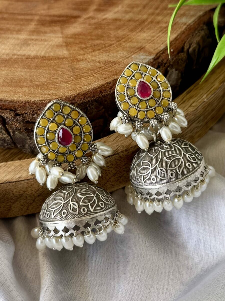 Imarat Earrings Yellow