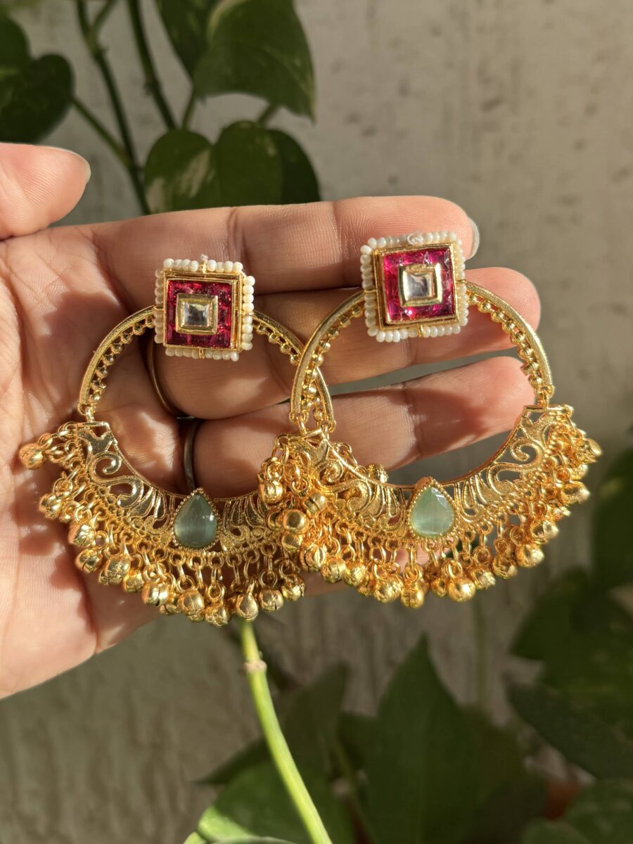 Mahawar Earrings Mint