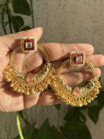 Mahawar Earrings Pink