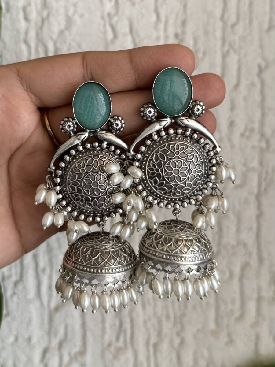 Moh Earrings Mint