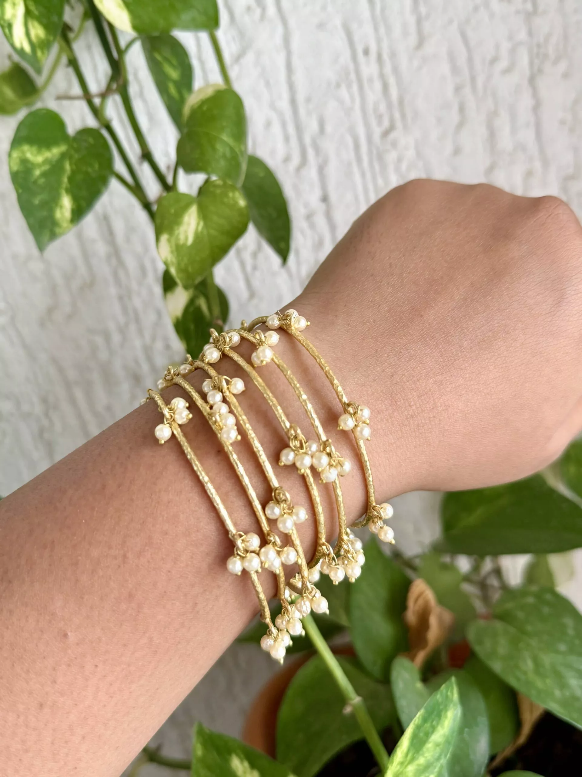 Moti Brass Bangles Moti Brass Bangles