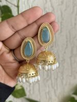 Soorat Earrings Blue