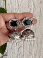 Pavitra Earrings Green