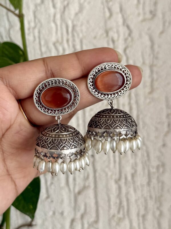 Pavitra Earrings Orange