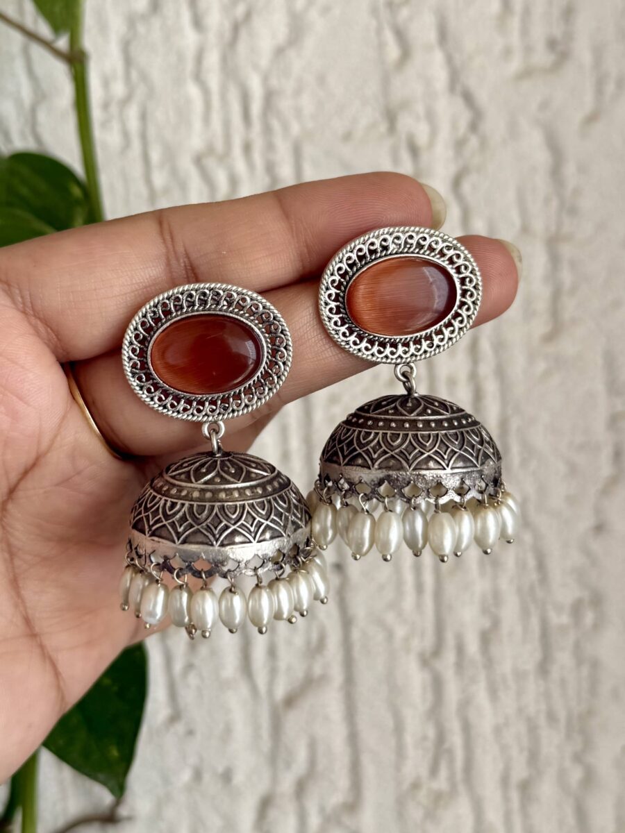 Pavitra Earrings Orange