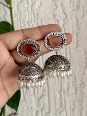 Pavitra Earrings Orange