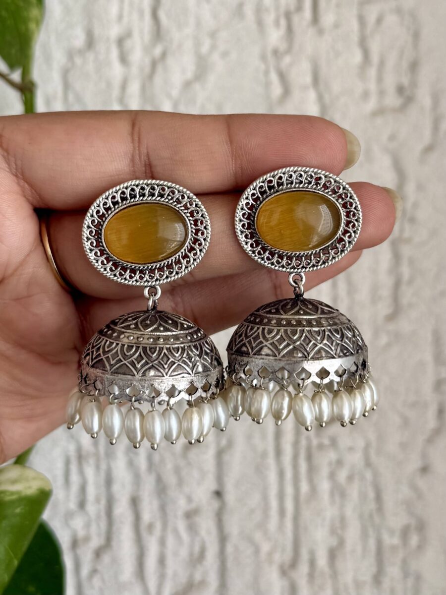 Pavitra Earrings Yellow