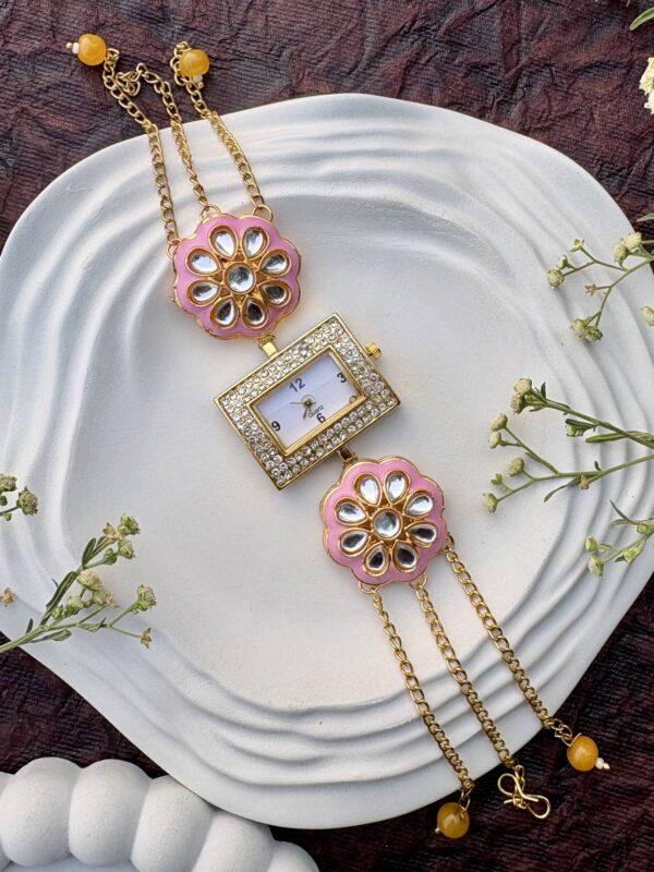 Kashmiri Watch Pink