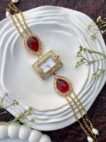 Kashmiri Watch Red
