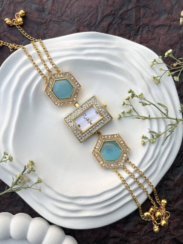 Kashmiri Watch Sky Blue