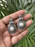 Trishul Brass Earrings